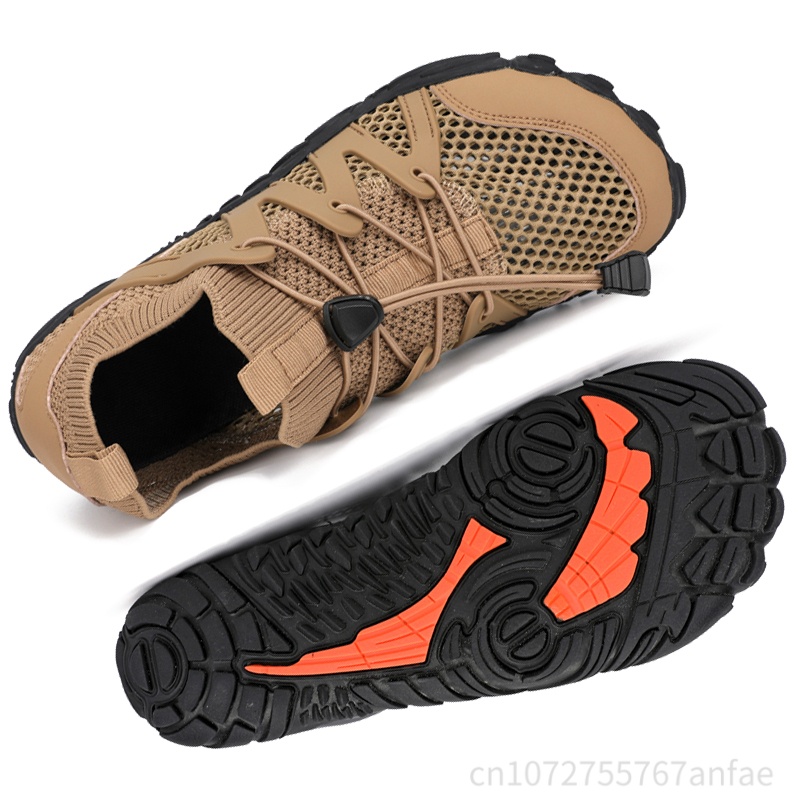 Outdoor Lighting Track - Chaussures d'eau d'extérieur unisexes en maille,