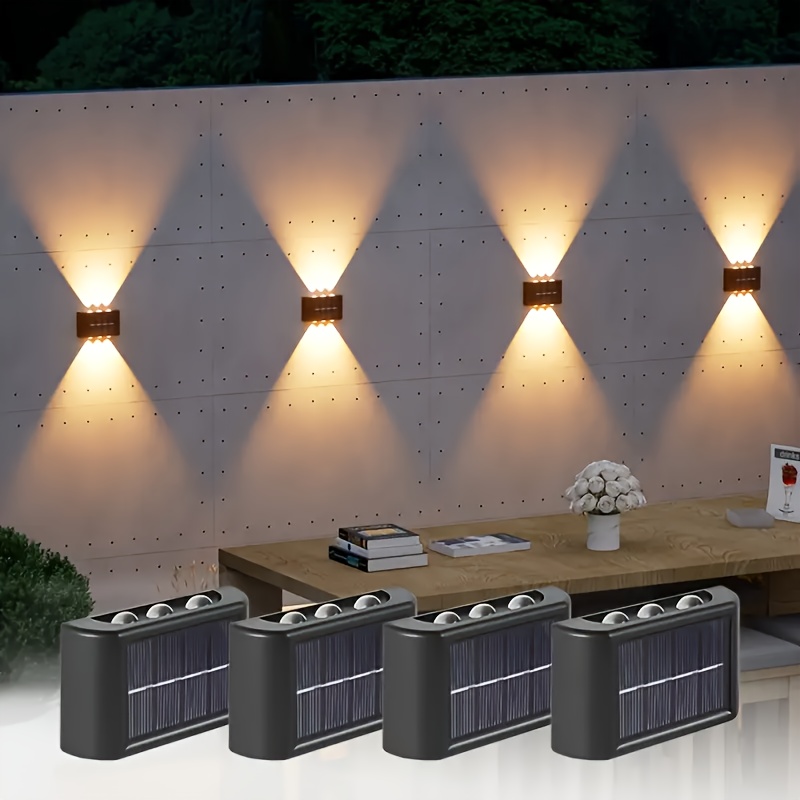 Outdoor Lighting Effects - Lampe solaire LED extérieure étanche, éclairage