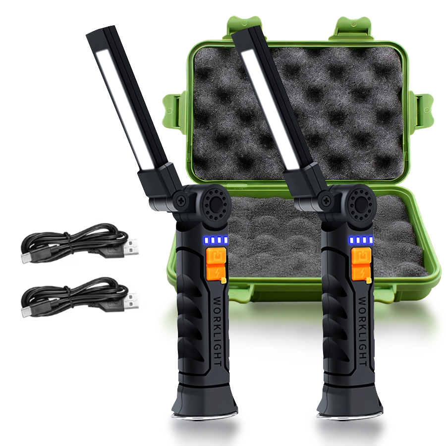 Outdoor Lighting Waterproof - Lampes de recherche LED COB portables,