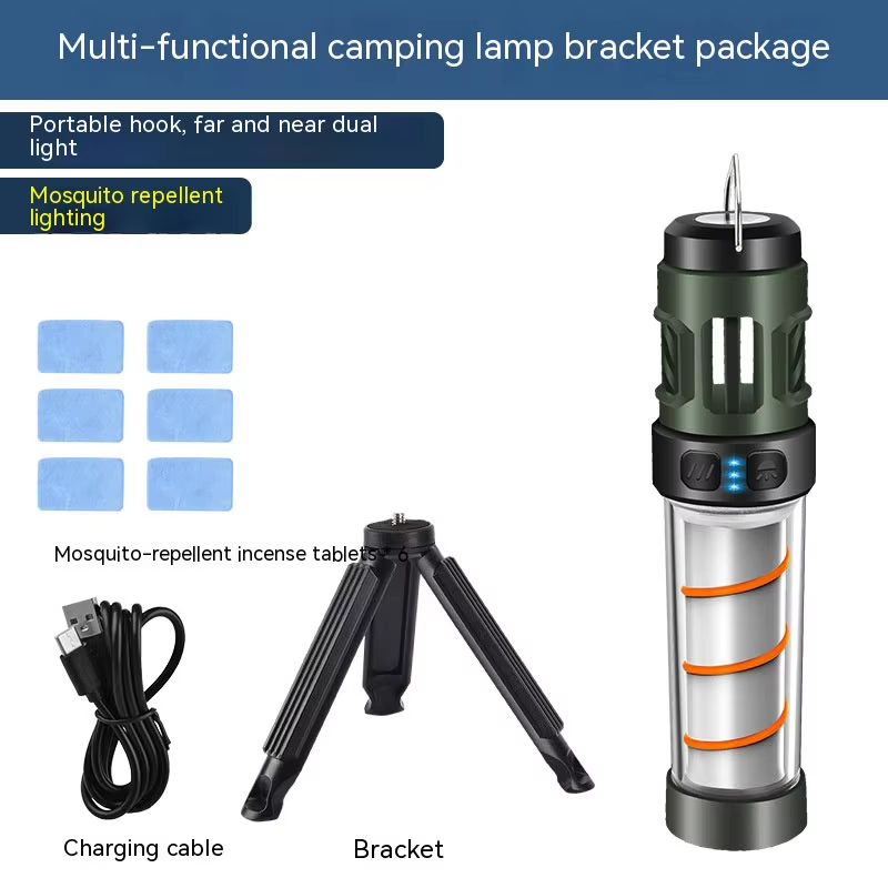 Outdoor Lighting Wireless - Lampe anti-moustiques multifonctionnelle pour le camping,
