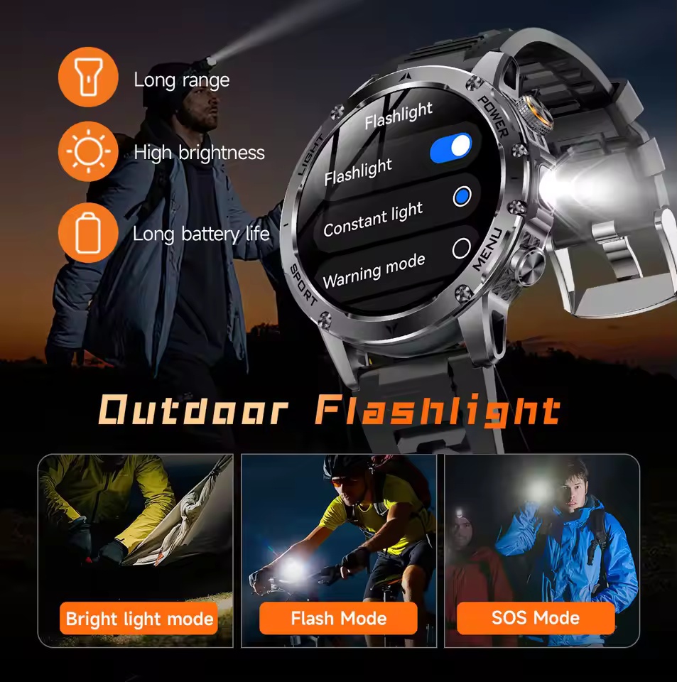 Nouvelle montre connectée GPS  - Outdoor Lighting Wireless avis et prix