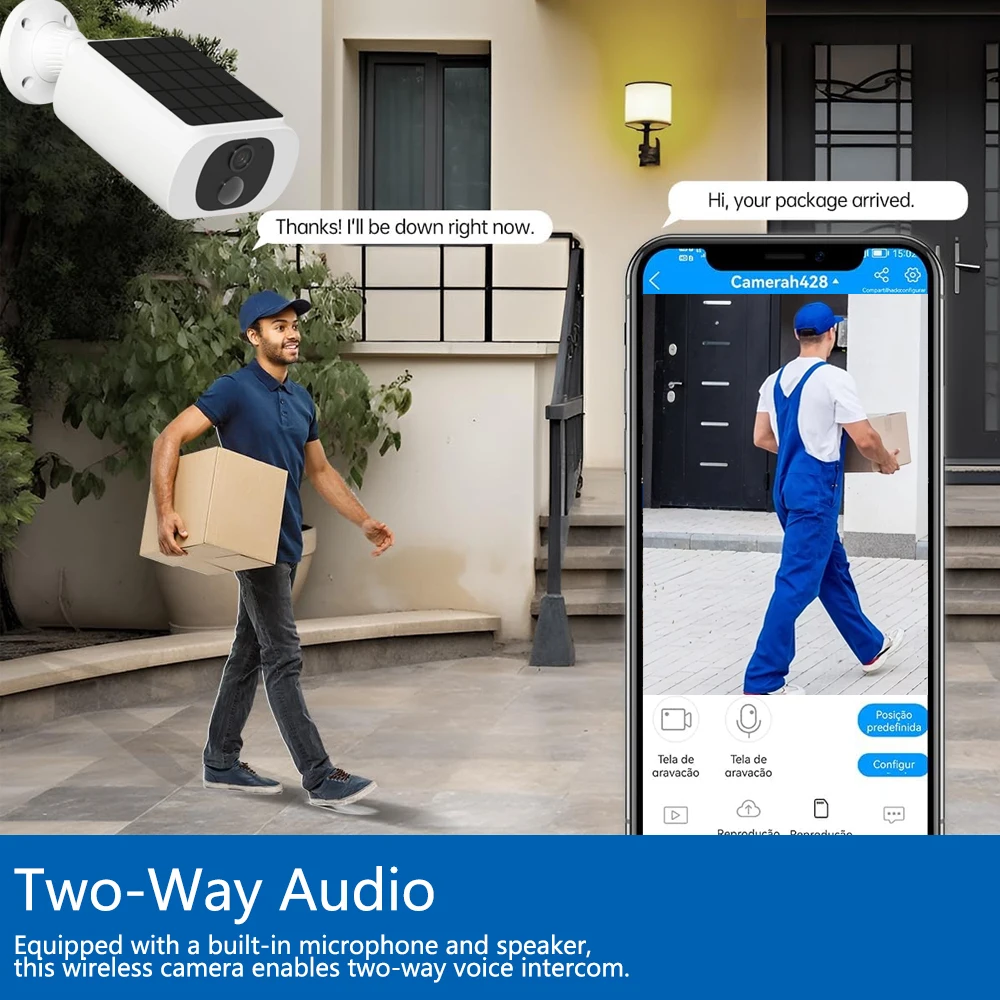 Caméra solaire sans fil 5MP Tu - Outdoor Lighting Wireless avis et prix