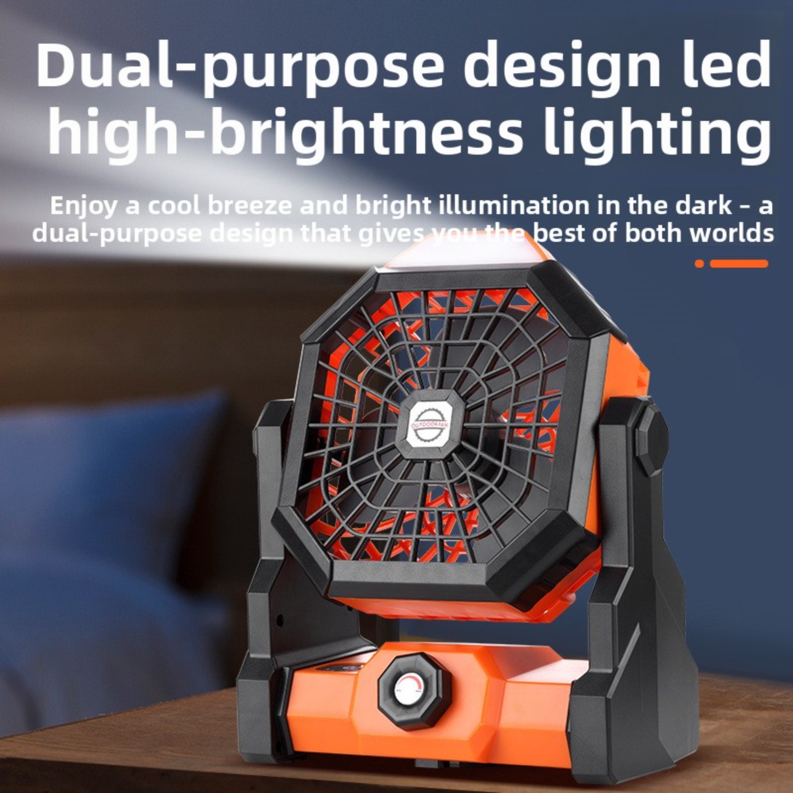 Ventilateur de camping portabl - Outdoor Lighting Wireless avis et prix