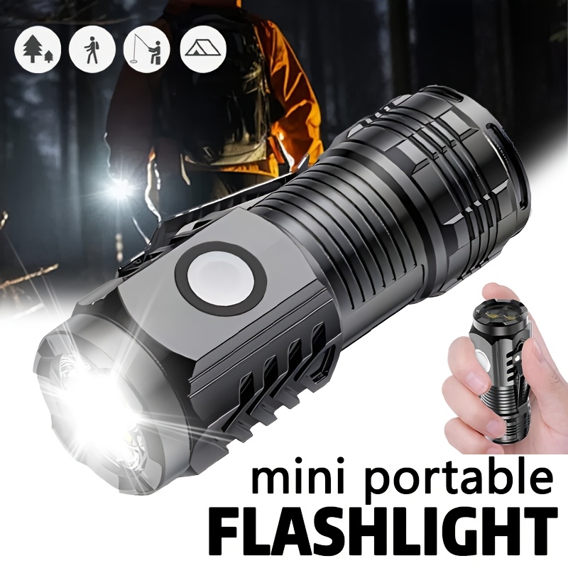 Mini lampe de poche à 3 LED av - Outdoor Lighting Black avis et prix
