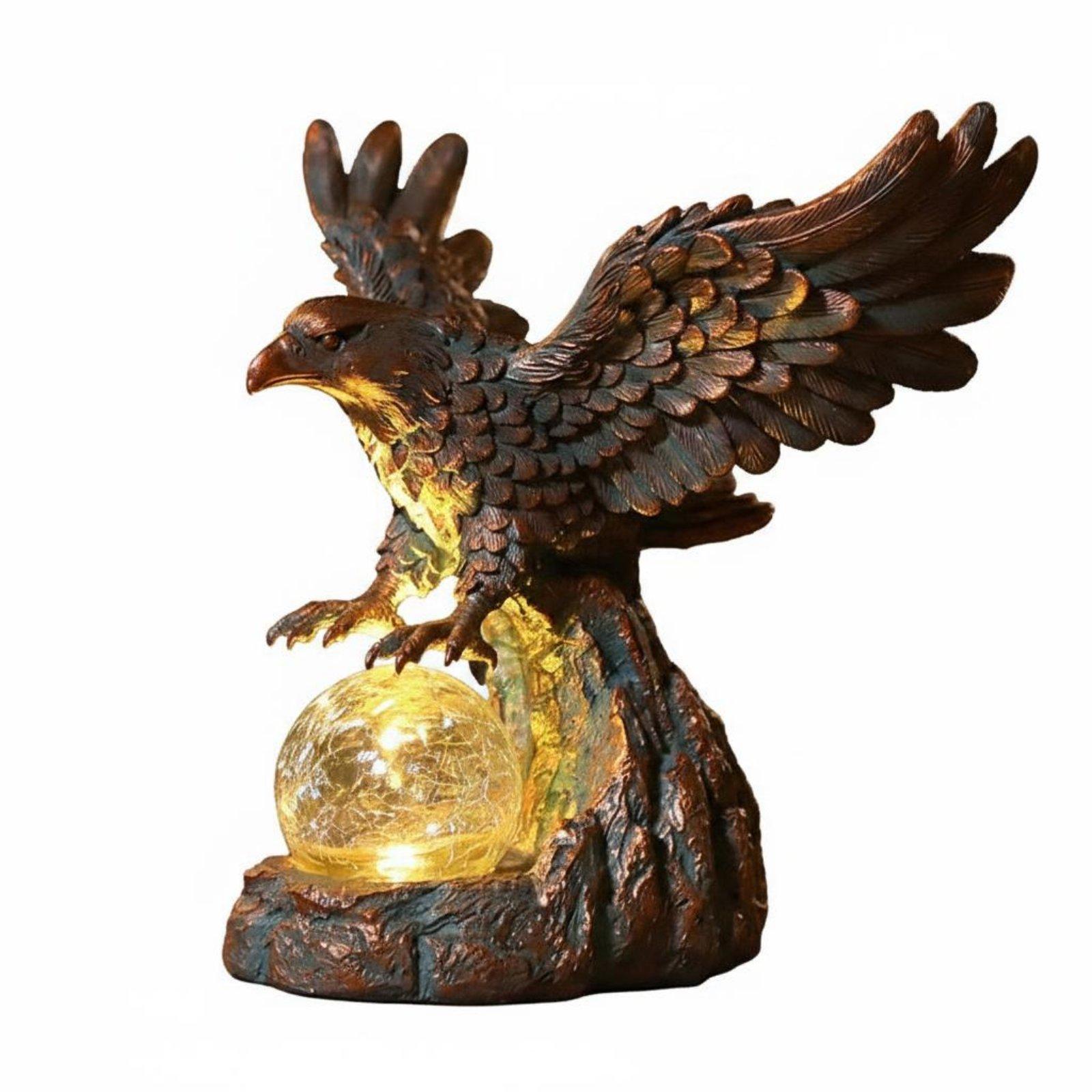 Lampe solaire en forme d'aigle - Outdoor Lighting Pathway avis et prix