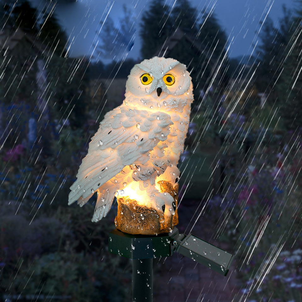 Statue de hibou solaire, lumiè - Outdoor Lighting Ip65 avis et prix