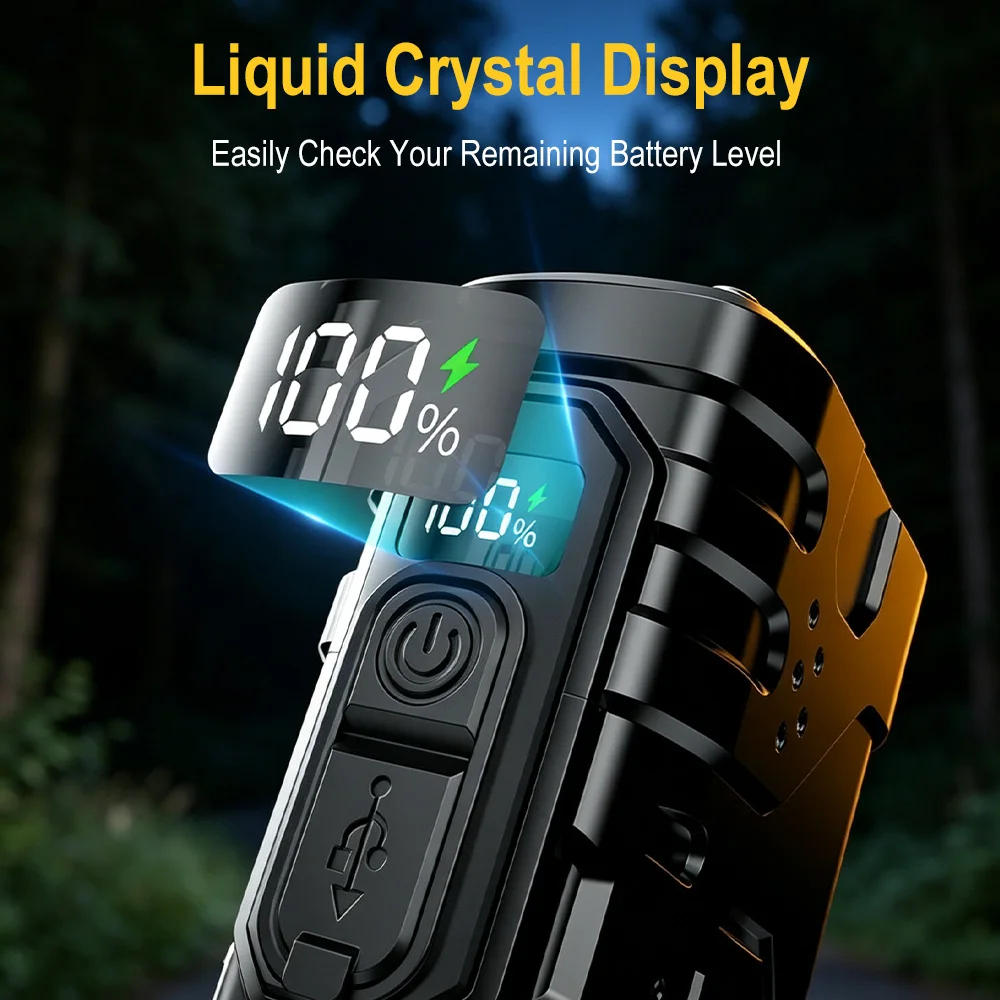 BORUIiT Lampe de poche LED EDC - Outdoor Lighting Black avis et prix