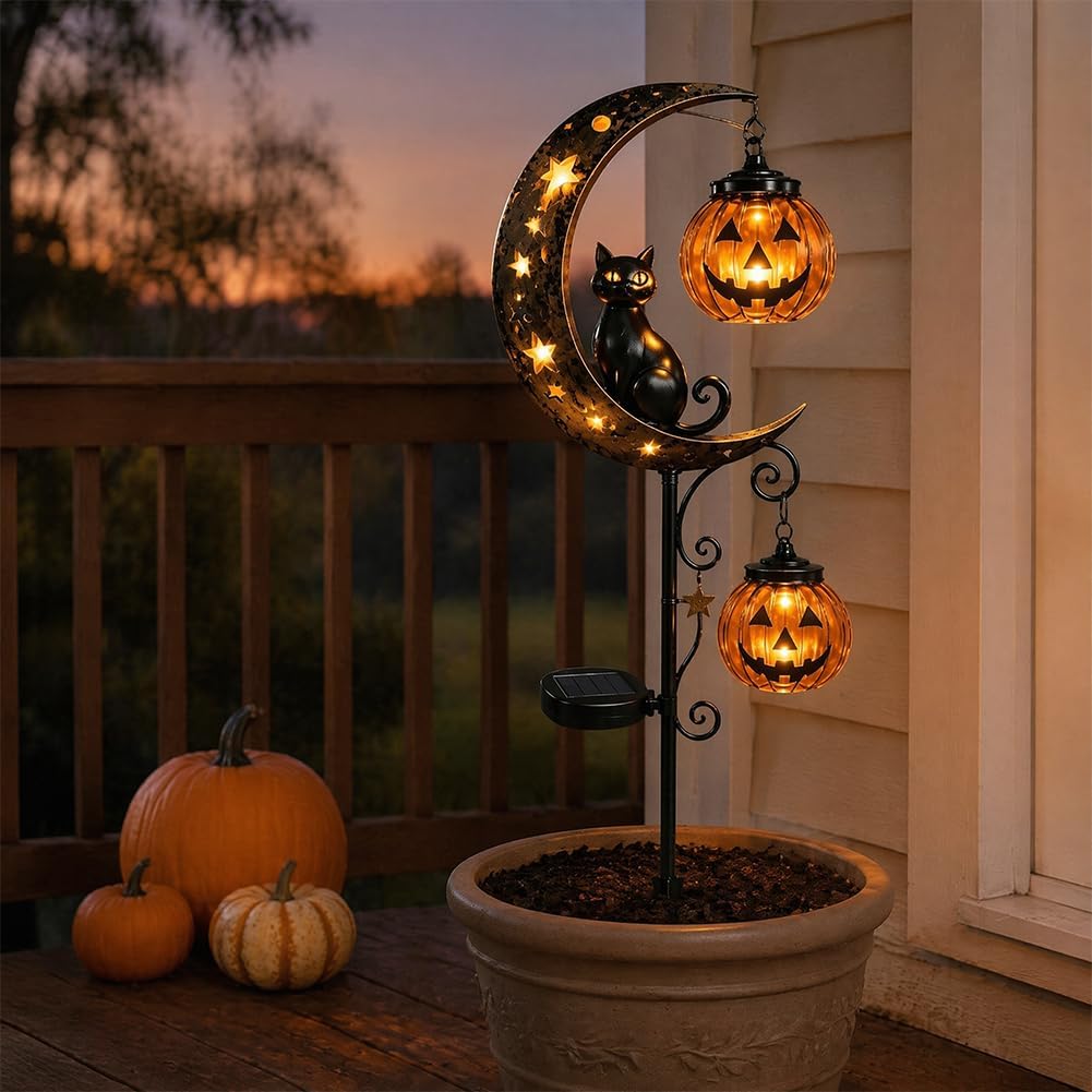 Lampe solaire de jardin en for - Outdoor Lighting Black avis et prix