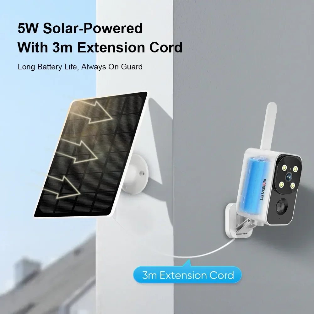 LS VISION caméra solaire extér - Outdoor Lighting Wireless avis et prix
