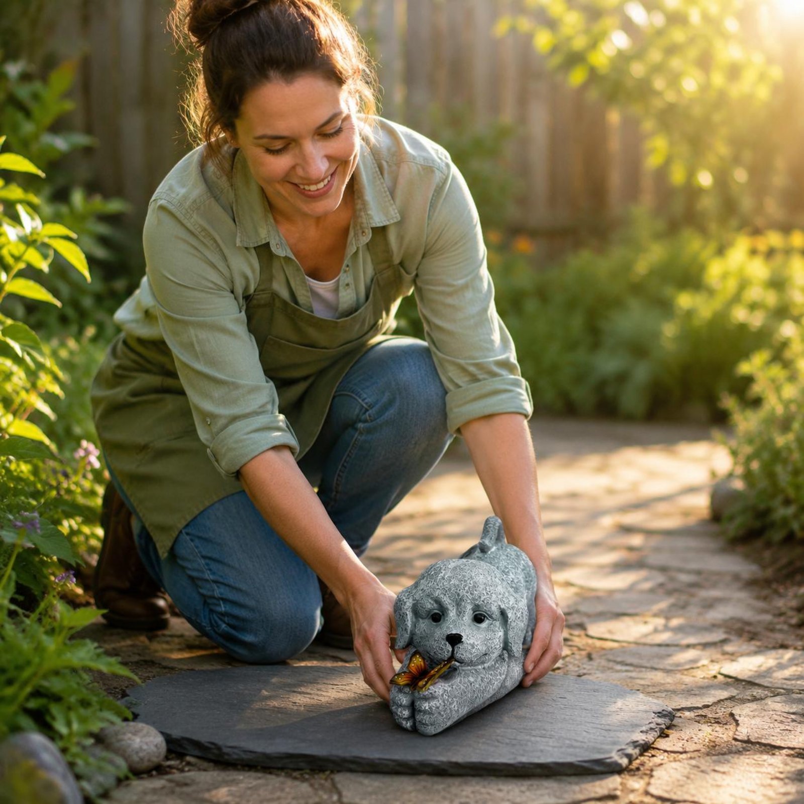 Statue de chien solaire en rés - Outdoor Lighting Ip65 avis et prix