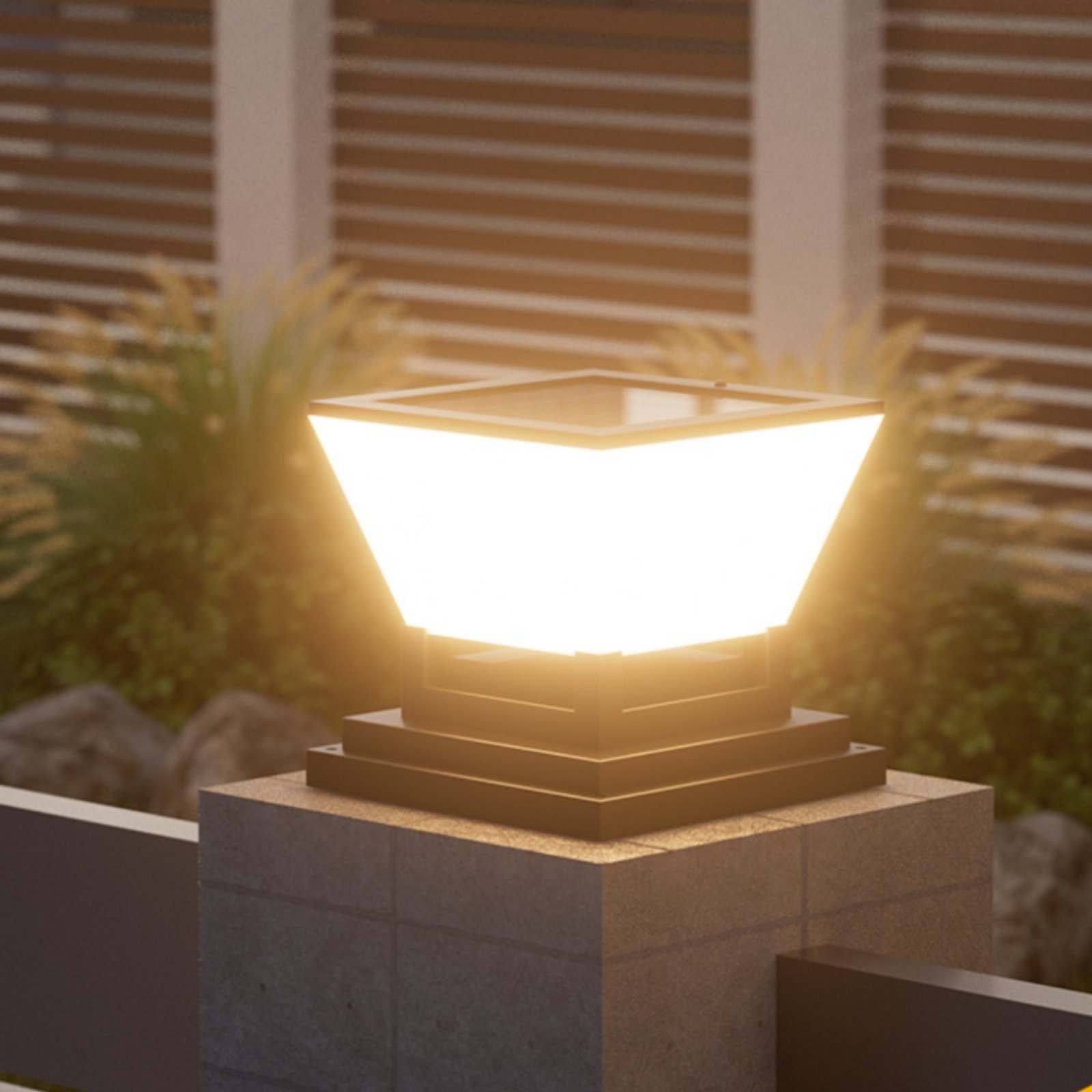 Lampe solaire pour poteau, rés - Outdoor Lighting Ip65 avis et prix