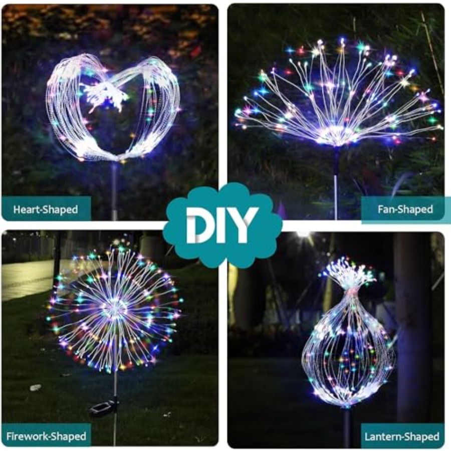 Lampes solaires en forme de fe - Outdoor Lighting Pathway avis et prix