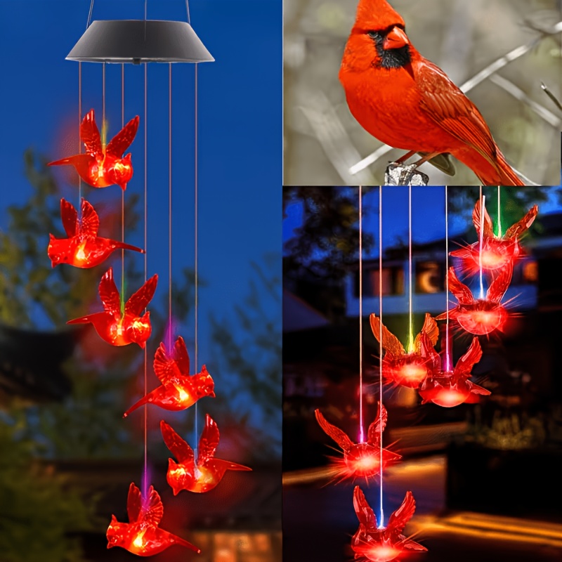 Carillon éolien lumineux à éne - Outdoor Lighting Waterproof avis et prix