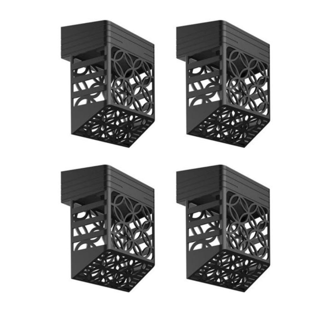 Lampe solaire LED pour clôture - Outdoor Lighting Black avis et prix